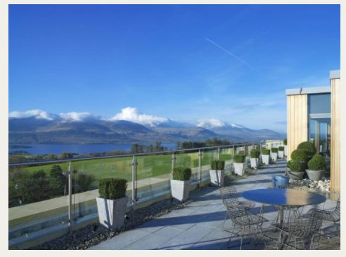 Aghadoe Heights - balcony view